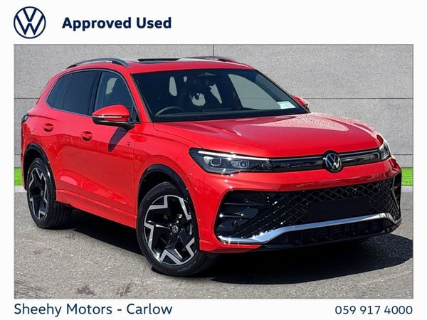 Volkswagen Tiguan SUV, Diesel, 2025, Red