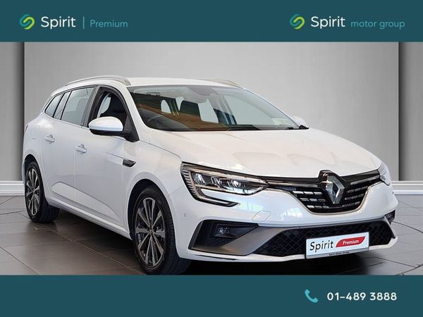 Renault Megane Estate, Petrol Plug-in Hybrid, 2021, White