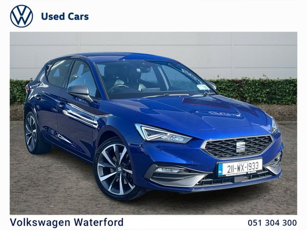 SEAT Leon Estate, Petrol Plug-in Hybrid, 2021, Blue