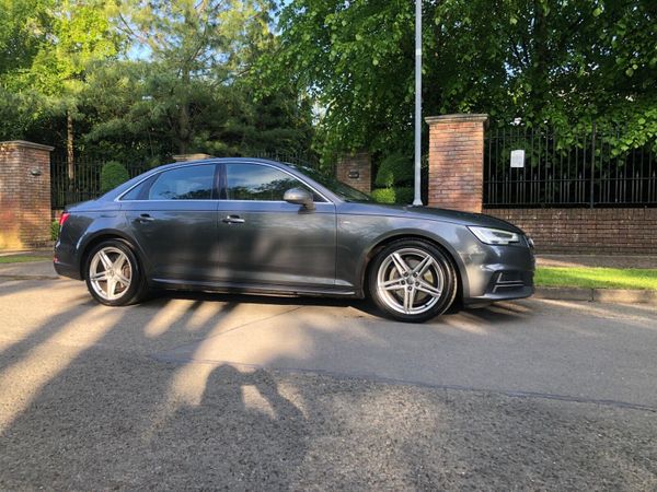 Audi A4 Saloon, Diesel, 2017, Grey