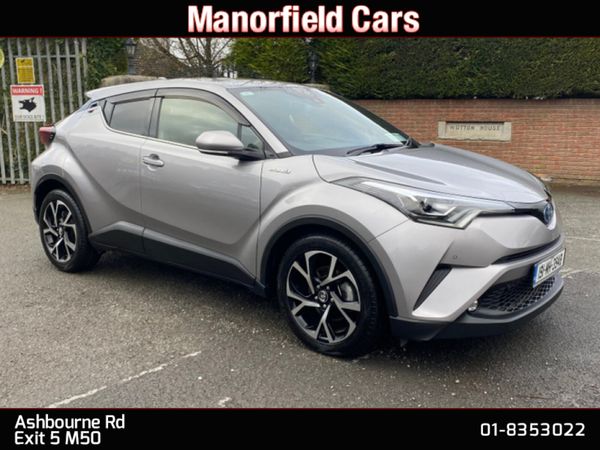 Toyota C-HR Hatchback, Petrol Hybrid, 2019, Grey