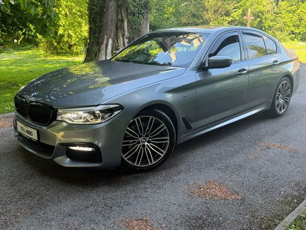 BMW 5-Series Saloon, Diesel, 2017, Blue