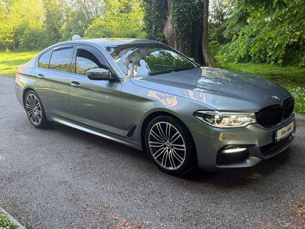 BMW 5-Series Saloon, Diesel, 2017, Blue