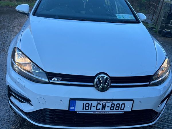 Volkswagen Golf Estate, Diesel, 2018, White