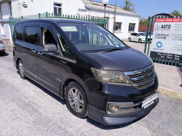 Nissan Serena MPV, Petrol Hybrid, 2013, Black