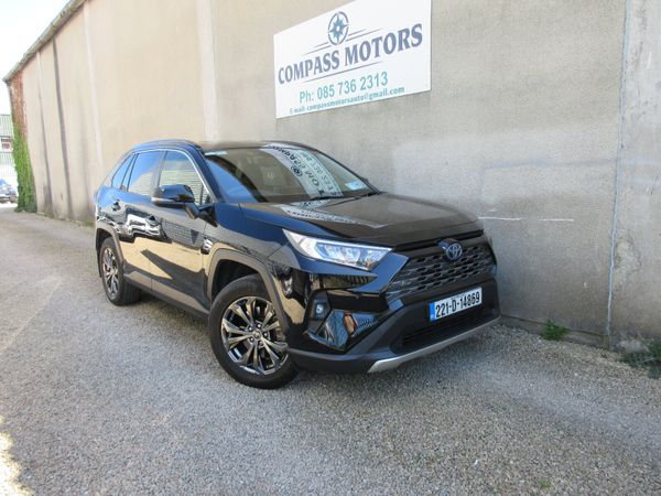 Toyota RAV4 SUV, Petrol Hybrid, 2022, Black