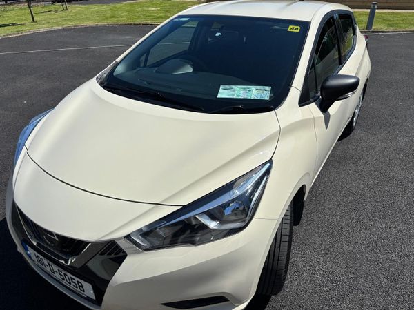Nissan Micra Hatchback, Petrol, 2018, White