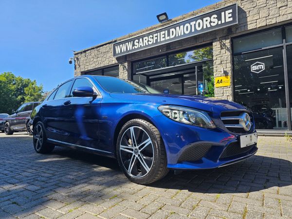 Mercedes-Benz C-Class Saloon, Diesel Plug-in Hybrid, 2021, Blue