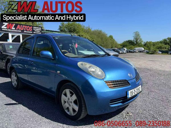 Nissan Micra Hatchback, Petrol, 2005, Blue