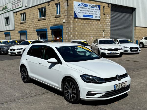 Volkswagen Golf Hatchback, Petrol, 2019, White