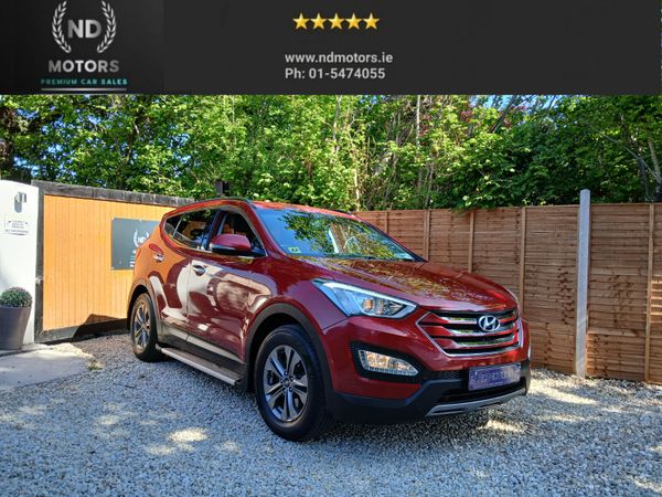 Hyundai Santa Fe SUV, Diesel, 2015, Red