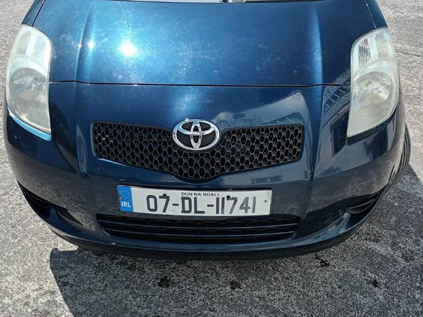 Toyota Yaris Hatchback, Diesel, 2007, Blue