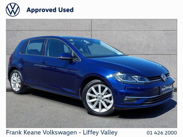 Volkswagen Golf Hatchback, Petrol, 2019, Blue