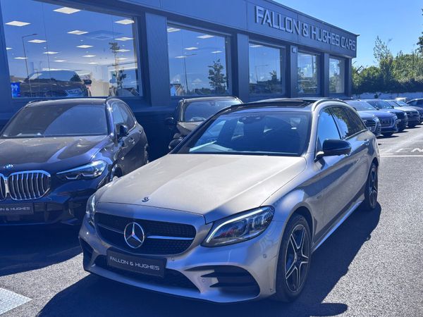 Mercedes-Benz C-Class Estate, Diesel Hybrid, 2021, Silver