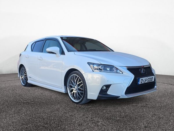 Lexus CT Hatchback, Petrol Hybrid, 2012, White