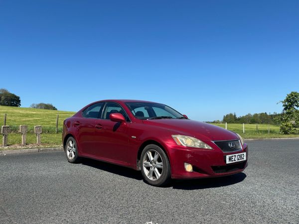 Lexus IS Saloon, Diesel, 2007, Red