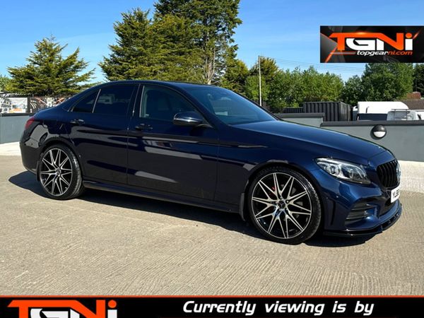 Mercedes-Benz C-Class Saloon, Diesel, 2019, Blue