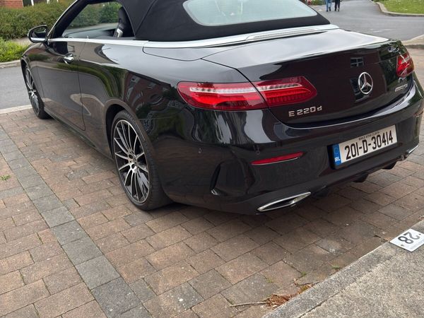 Mercedes-Benz E-Class Convertible, Diesel, 2020, Black
