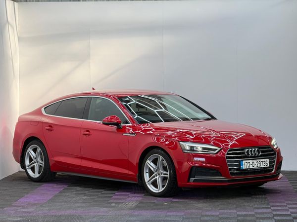 Audi A5 Hatchback, Diesel, 2017, Red