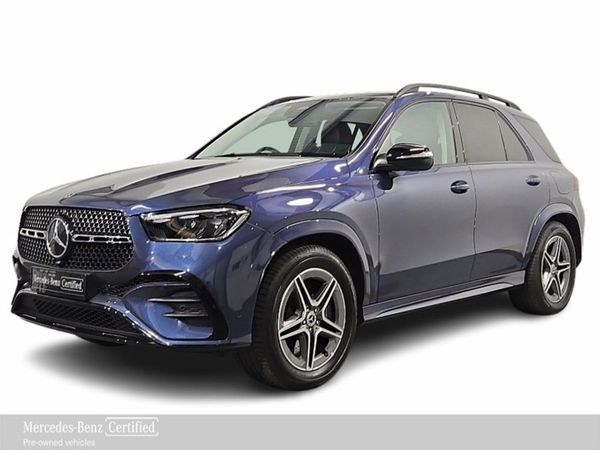 Mercedes-Benz GLE SUV, Diesel Plug-in Hybrid, 2024, Blue