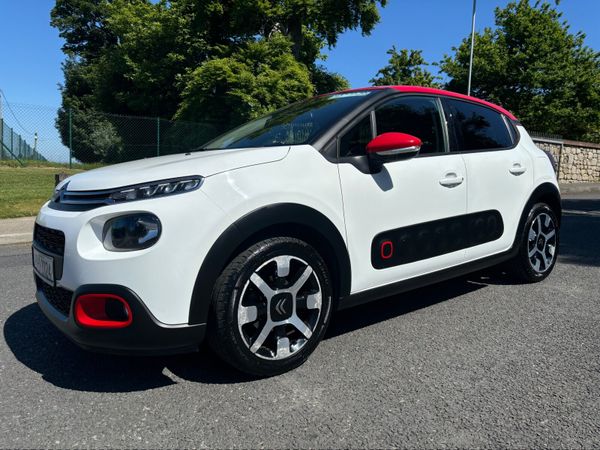 Citroen C3 Hatchback, Petrol, 2017, White