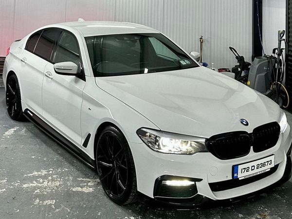 BMW 5-Series Saloon, Diesel, 2017, White