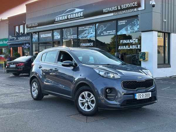 Kia Sportage SUV, Diesel, 2017, Blue