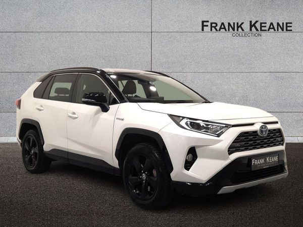 Toyota RAV4 SUV, Petrol Hybrid, 2020, White