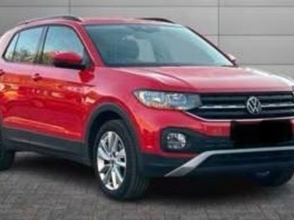 Volkswagen T-Cross Estate/Jeep, Petrol, 2020, Red