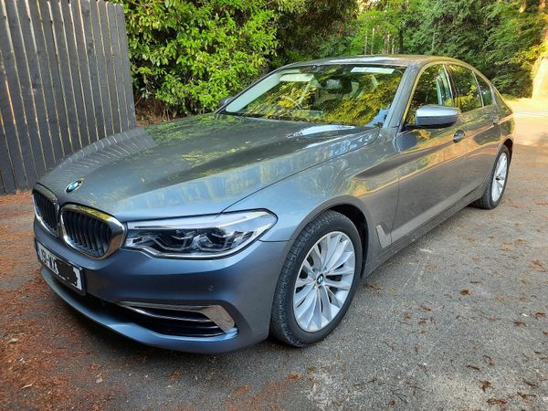 BMW 5-Series Saloon, Diesel, 2019, Blue