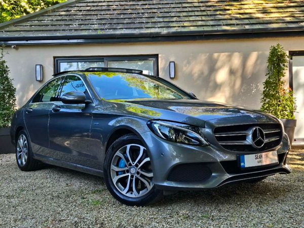 Mercedes-Benz C-Class Saloon, Petrol Plug-in Hybrid, 2017, Grey