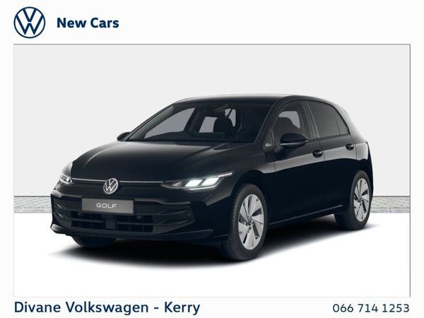 Volkswagen Golf Hatchback, Petrol Plug-in Hybrid, 2025, Black