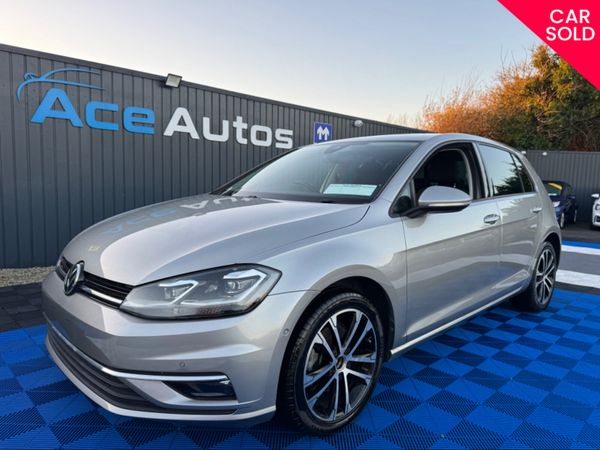 Volkswagen Golf Hatchback, Diesel, 2019, Silver