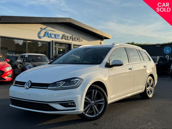 Volkswagen Golf Estate, Diesel, 2020, White