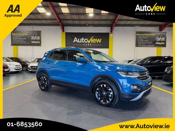 Volkswagen T-Cross SUV, Petrol, 2021, Blue