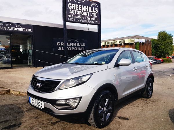 Kia Sportage SUV, Diesel, 2015, Silver