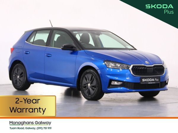 Skoda Fabia Hatchback, Petrol, 2022, Blue
