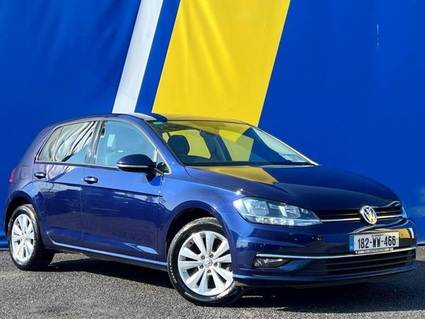 Volkswagen Golf Hatchback, Petrol, 2018, Blue