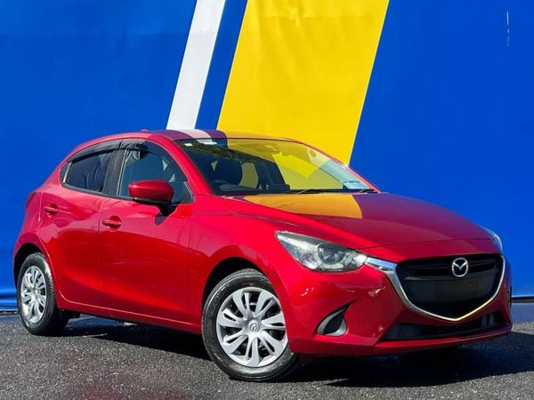 Mazda Demio Hatchback, Petrol, 2017, Red