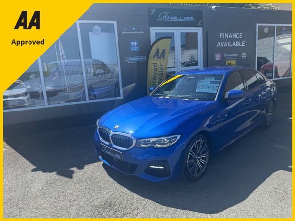 BMW 3-Series Saloon, Petrol Plug-in Hybrid, 2021, Blue