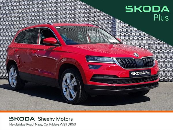 Skoda Karoq Estate, Diesel, 2020, Red
