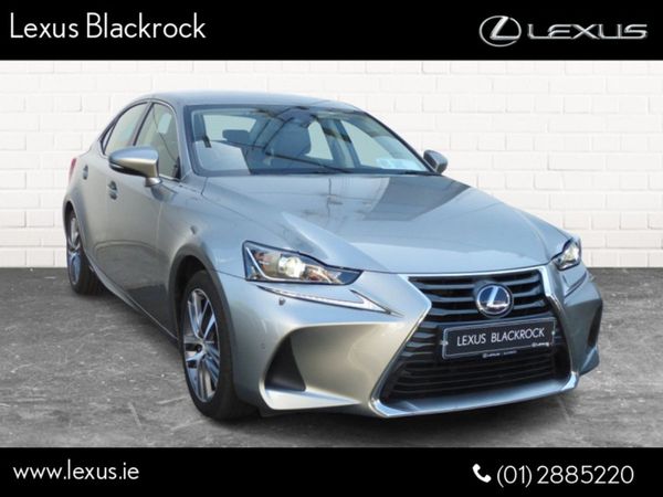 Lexus IS Saloon, Hybrid, 2018, Silver