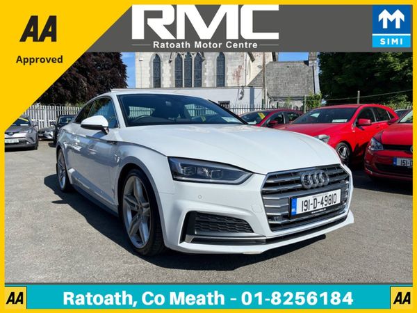Audi A5 Coupe, Petrol, 2019, White