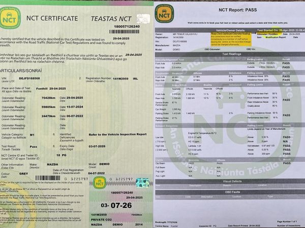 Mazda Demio MPV, Petrol, 2014, Grey