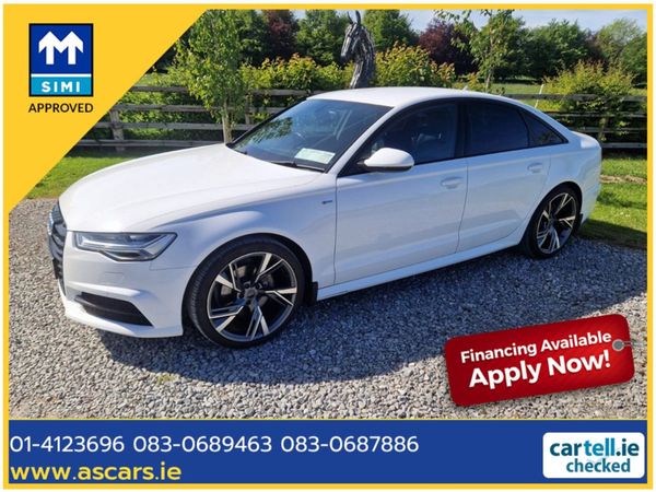 Audi A6 Saloon, Diesel, 2015, White