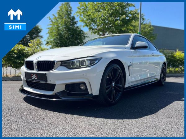 BMW 4-Series Coupe, Diesel, 2017, White