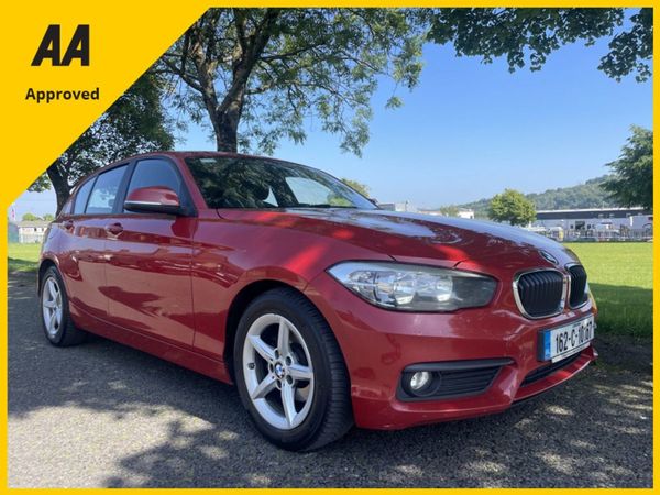 BMW 1-Series Hatchback, Diesel, 2016, Red