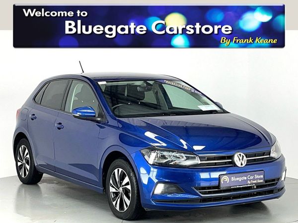 Volkswagen Polo Hatchback, Petrol, 2018, Blue