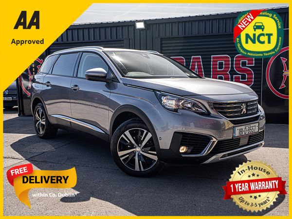 Peugeot 5008 MPV, Petrol, 2018, Grey