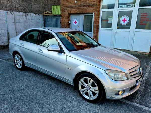 Mercedes-Benz C-Class Saloon, Petrol, 2008, Silver